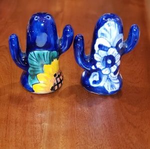 Mexican Talavera Salt and Pepper shakers